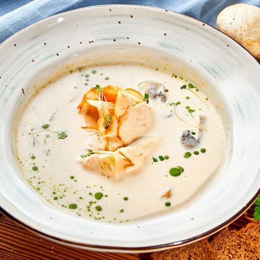 Том кха кай с курицей