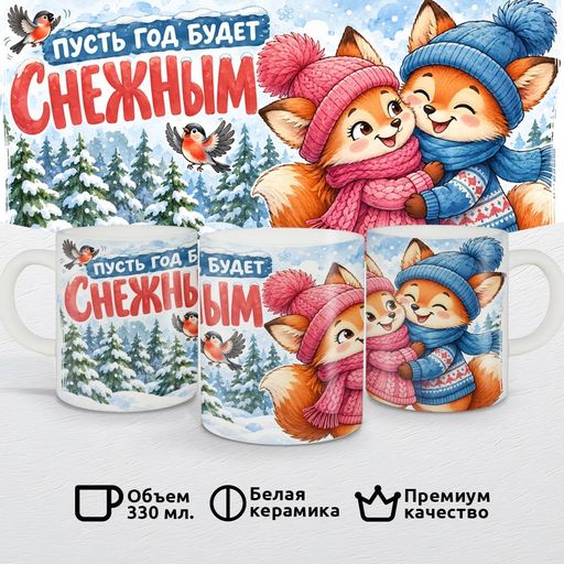 Пусть год будет Снежным (и с нежным)